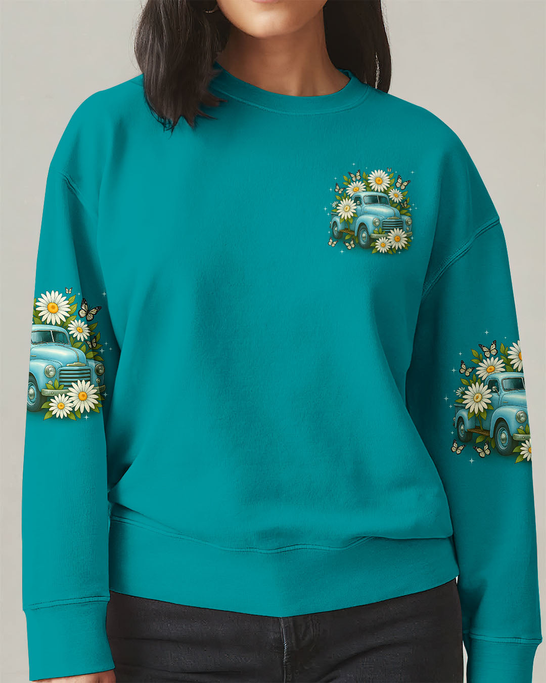 Jesus Take The Wheel Daisies Women's All Over Print Shirt - Tyqy2708252