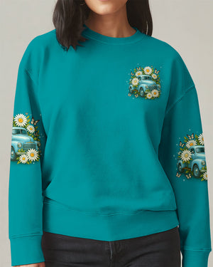 Jesus Take The Wheel Daisies Women's All Over Print Shirt - Tyqy2708252