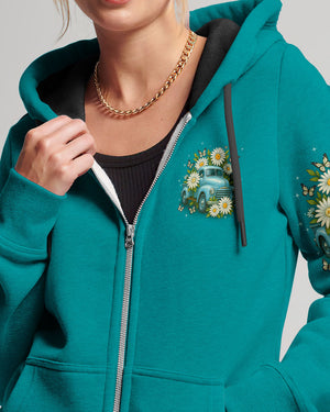 Jesus Take The Wheel Daisies Women's All Over Print Shirt - Tyqy2708252