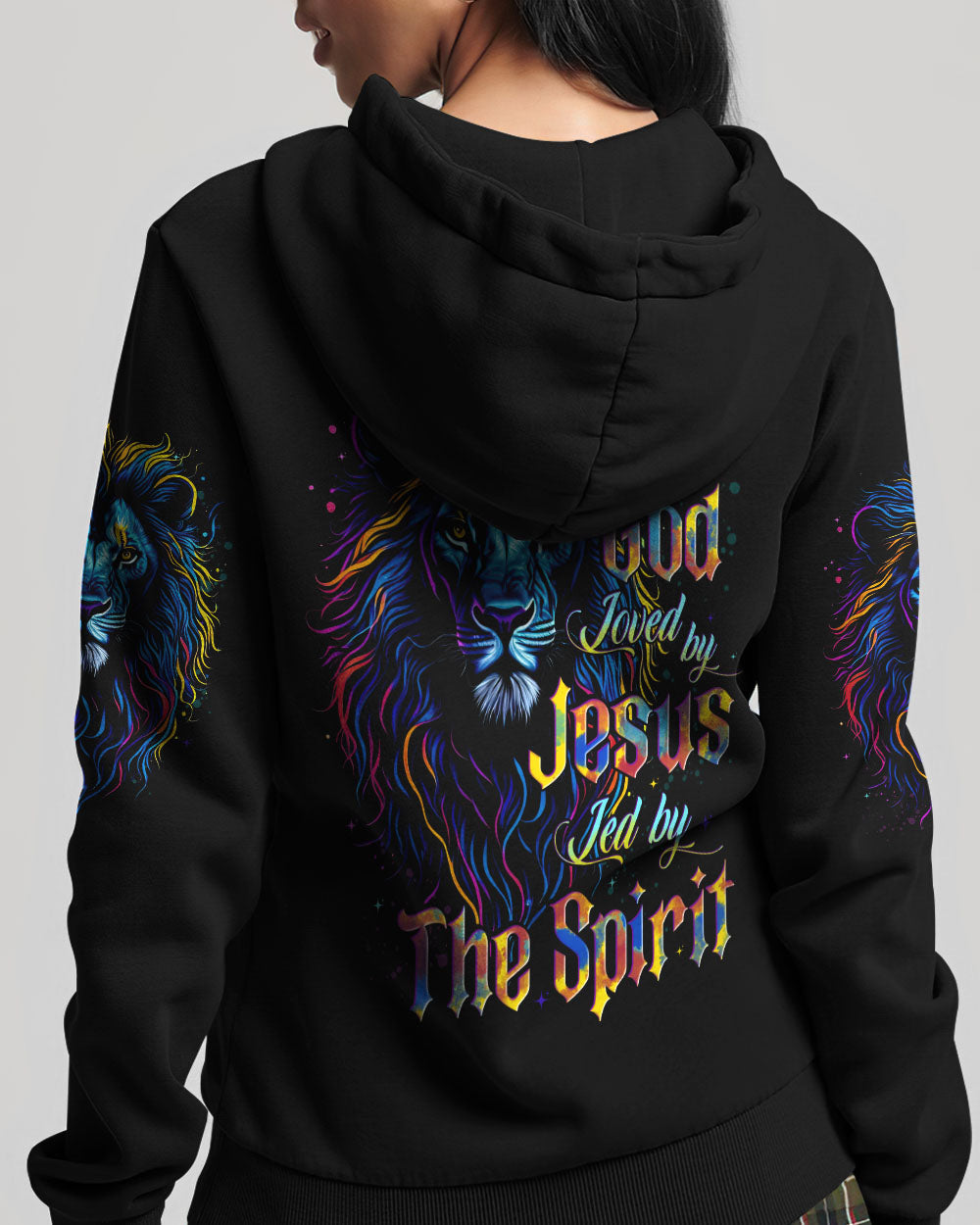 Blessed By God Lion Women's All Over Print Shirt - Tytd1509251