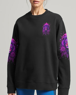 Blessed By God Loved By Jesus Lion Women's All Over Print Shirt - Yhln1908252