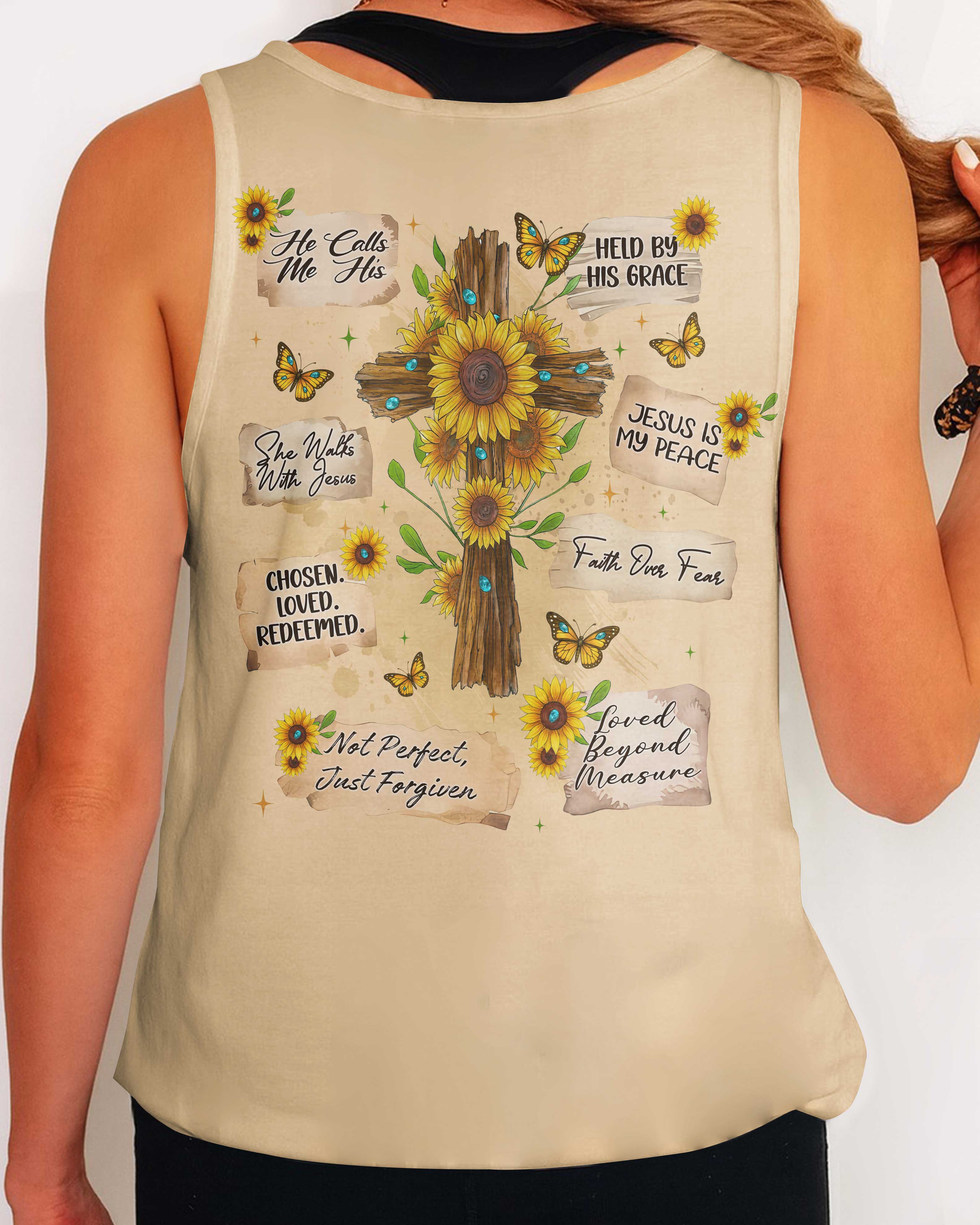 He Calls Me His She Walks With Jesus Shirt