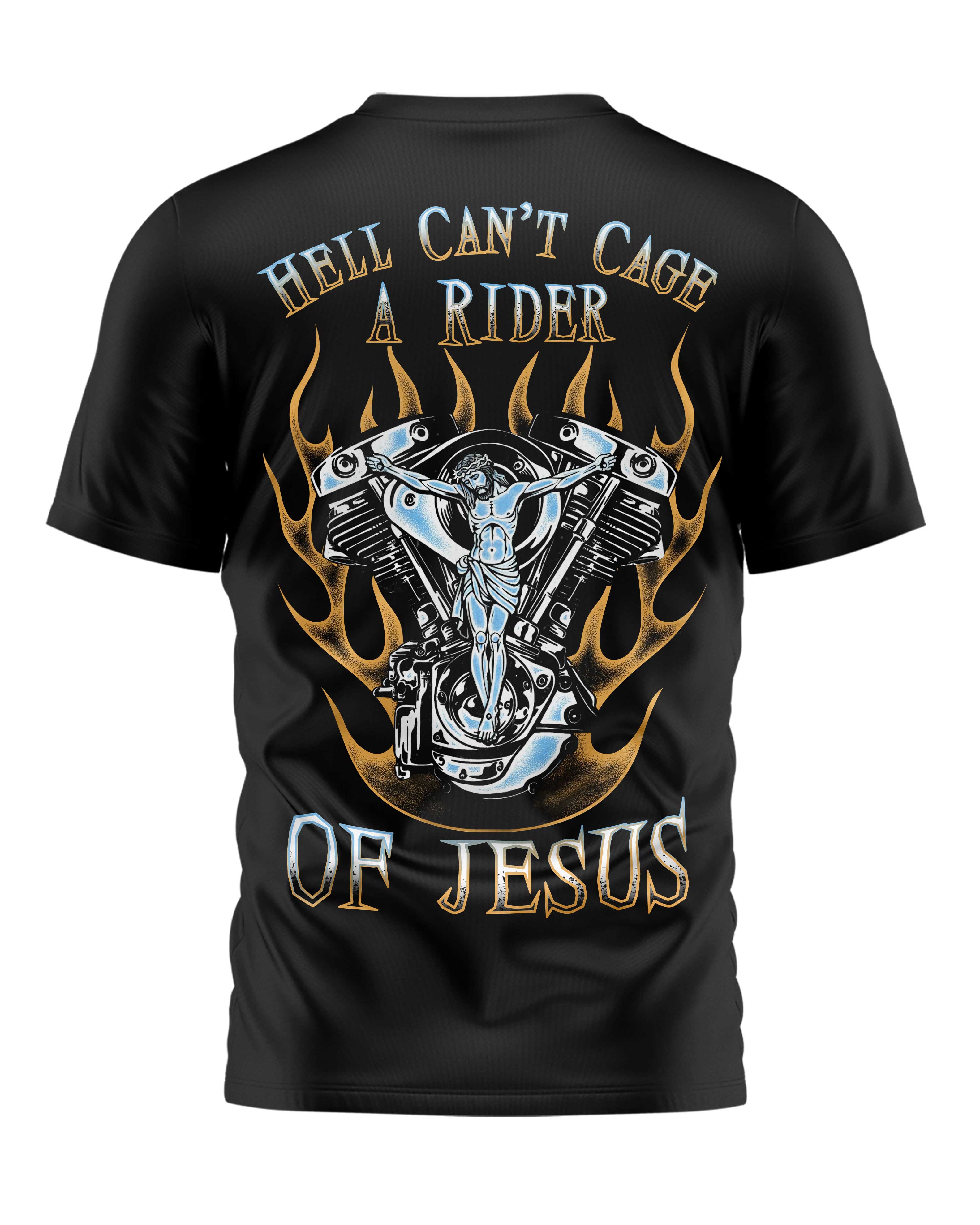 Hell Can't Cage All Over Print T-Shirt