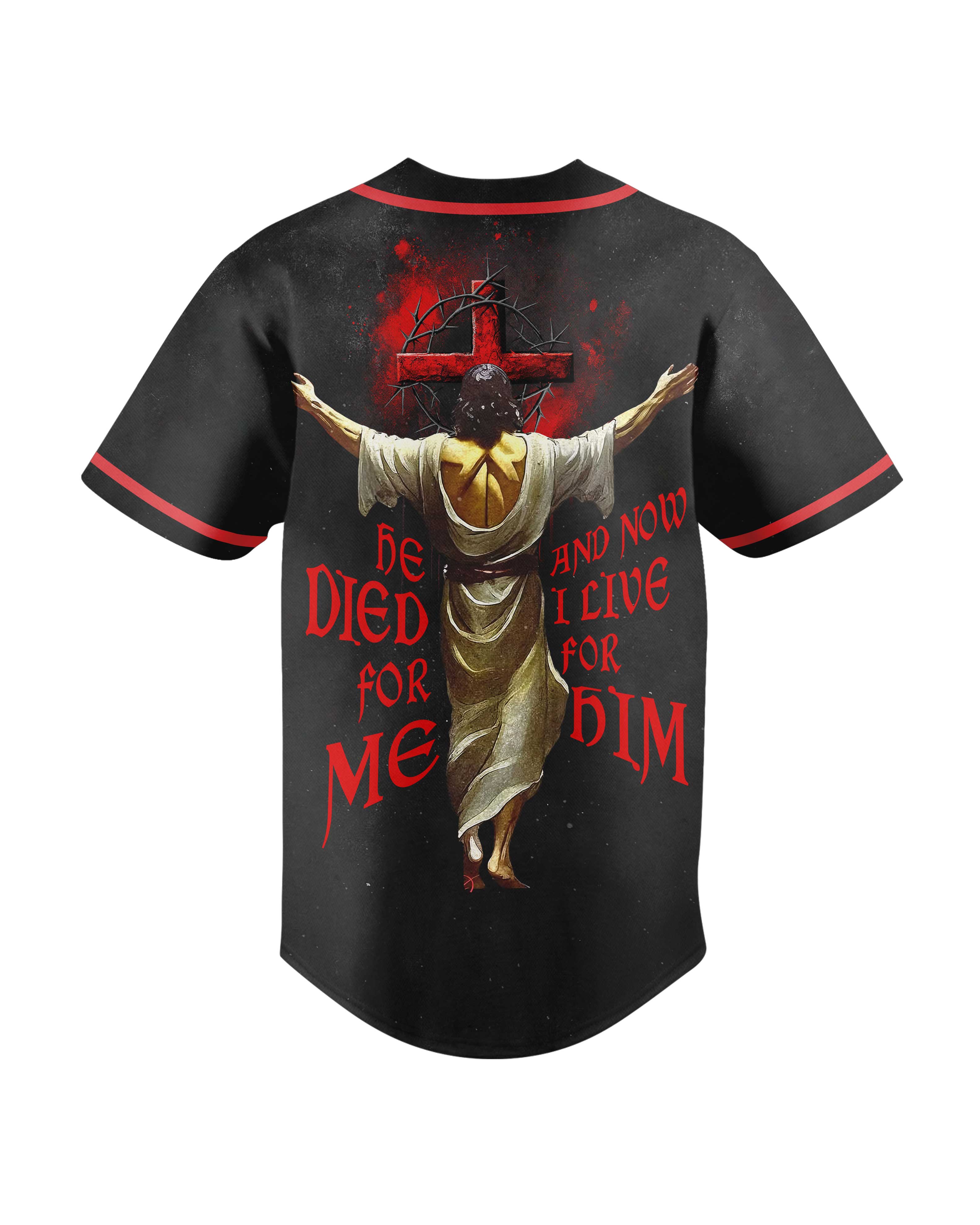 He Died For Me All Over Print Jersey