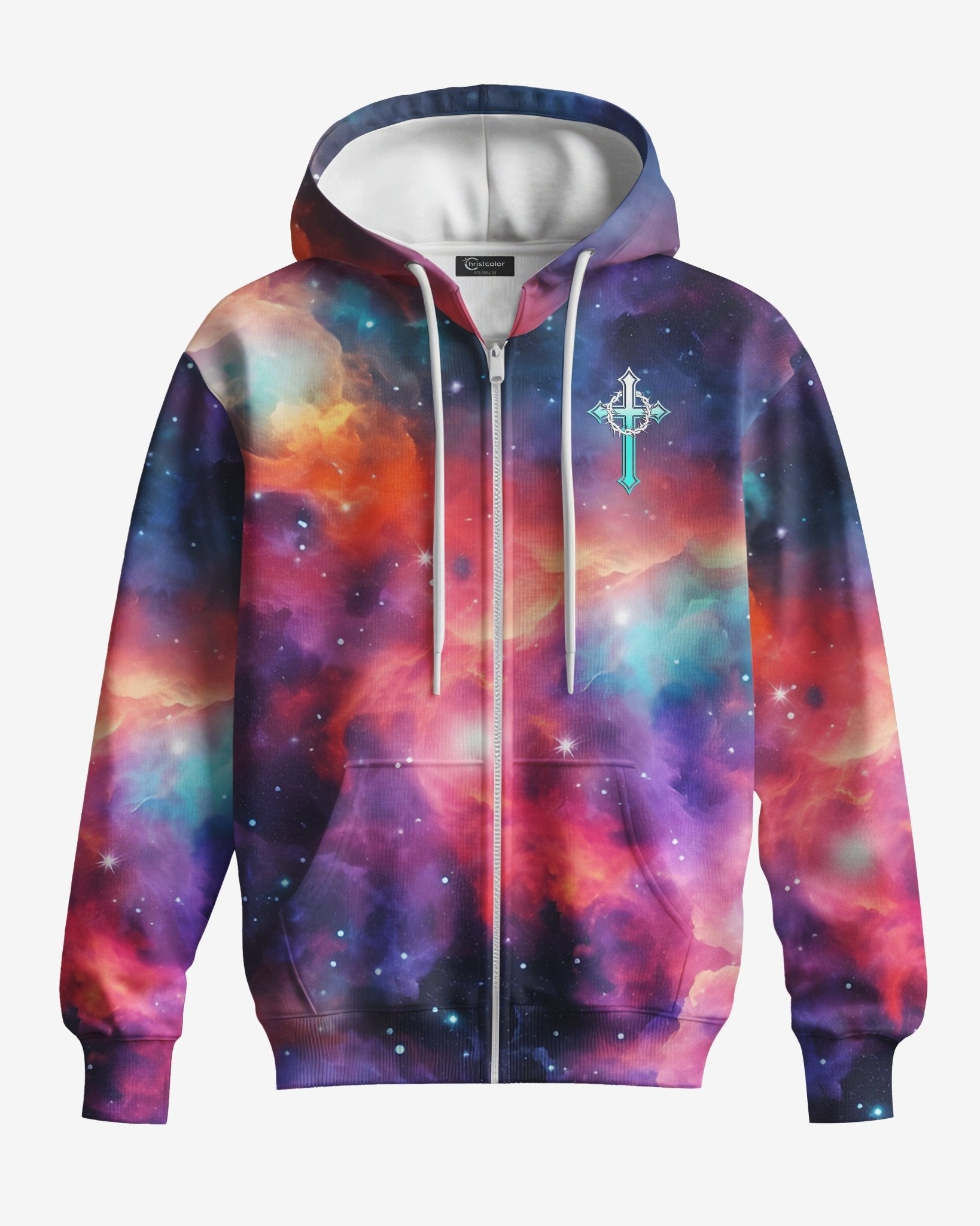 They Will Soar On Wings Like Eagles All Over Print Zip Hoodie