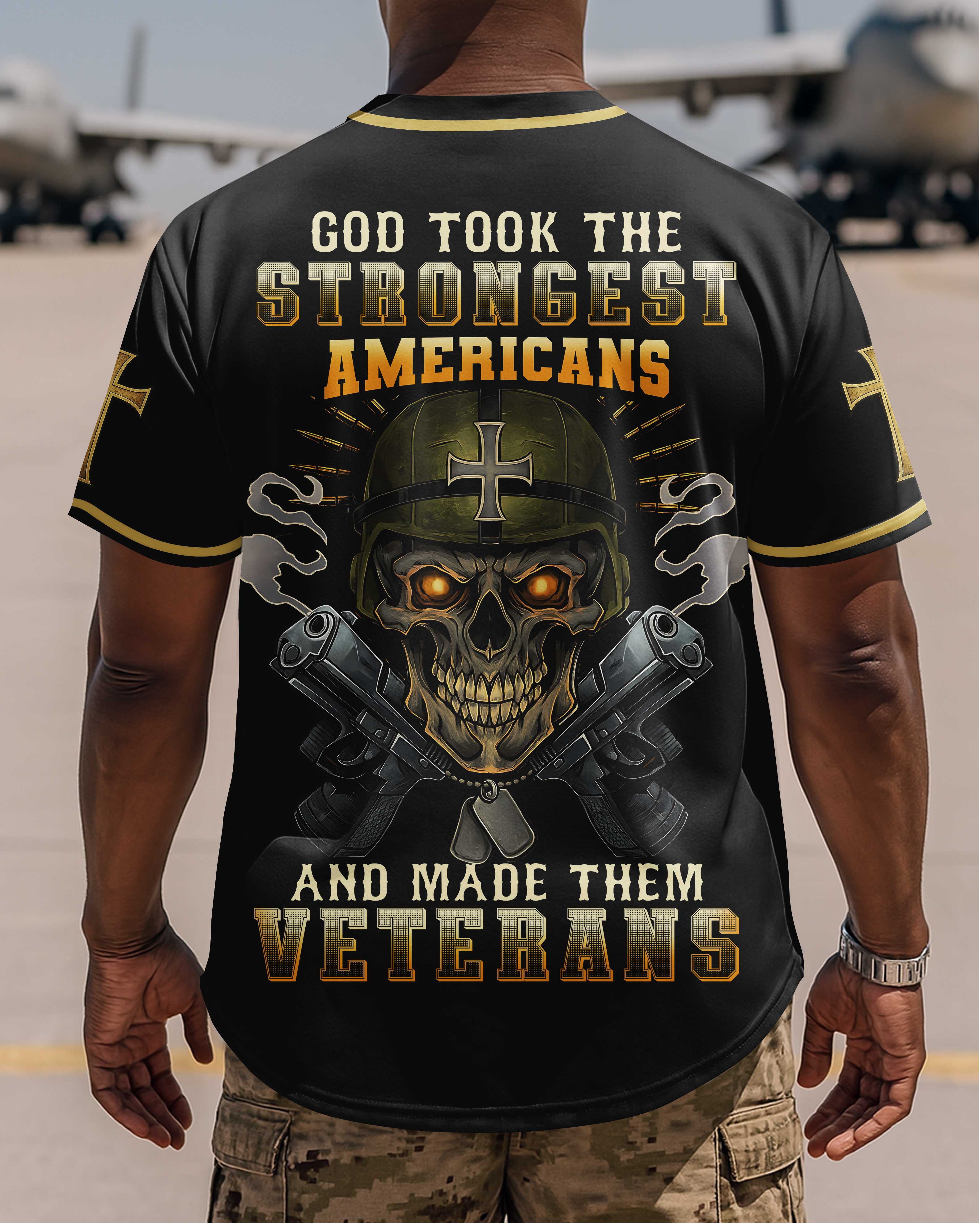God Took The Strongest Americans And Made Them Veterans Shirt