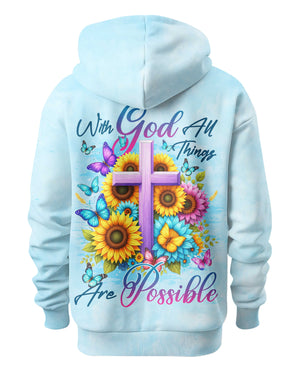With God All Things Are Possible Shirts