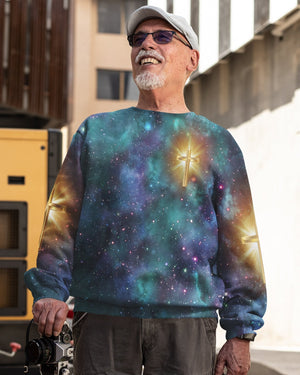 Whoever Drinks The Water I Give Them Will Never Thirst All Over Print Sweater