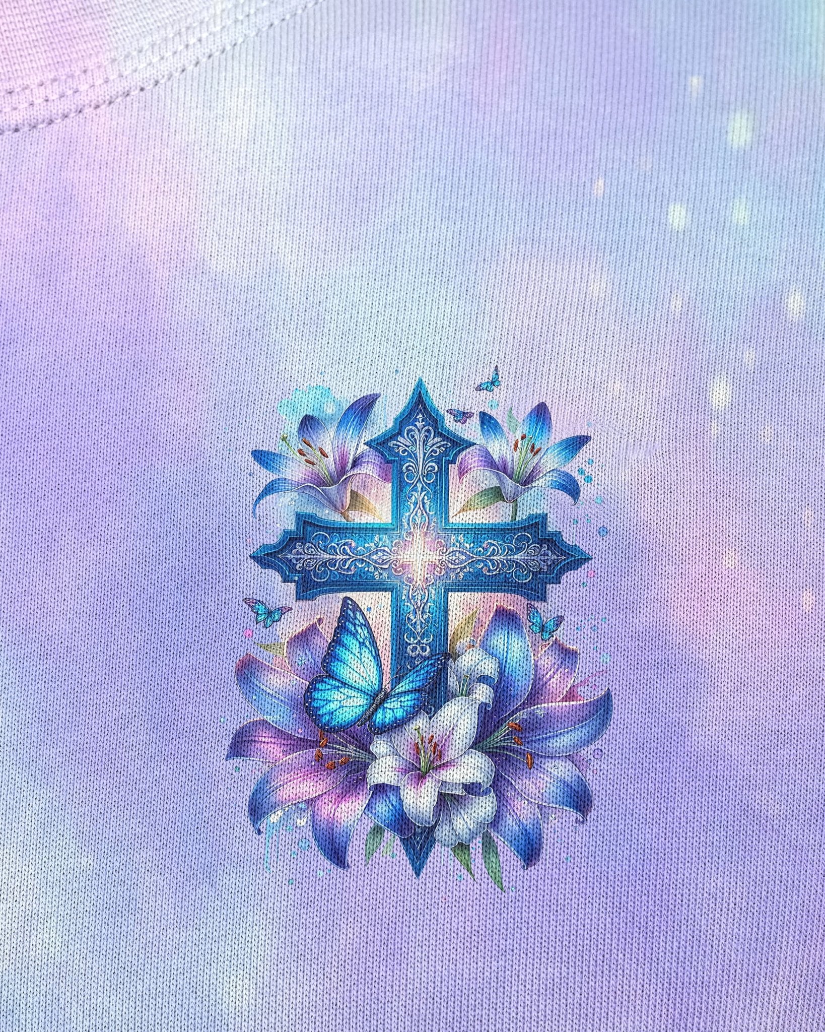 God And The Power Of Prayer All Over Print Sweater