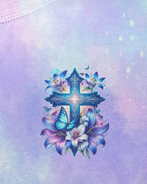 God And The Power Of Prayer All Over Print Sweater