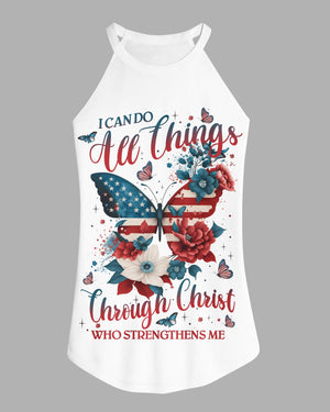I Can Do All Things Through Christ Rocker Tank Top