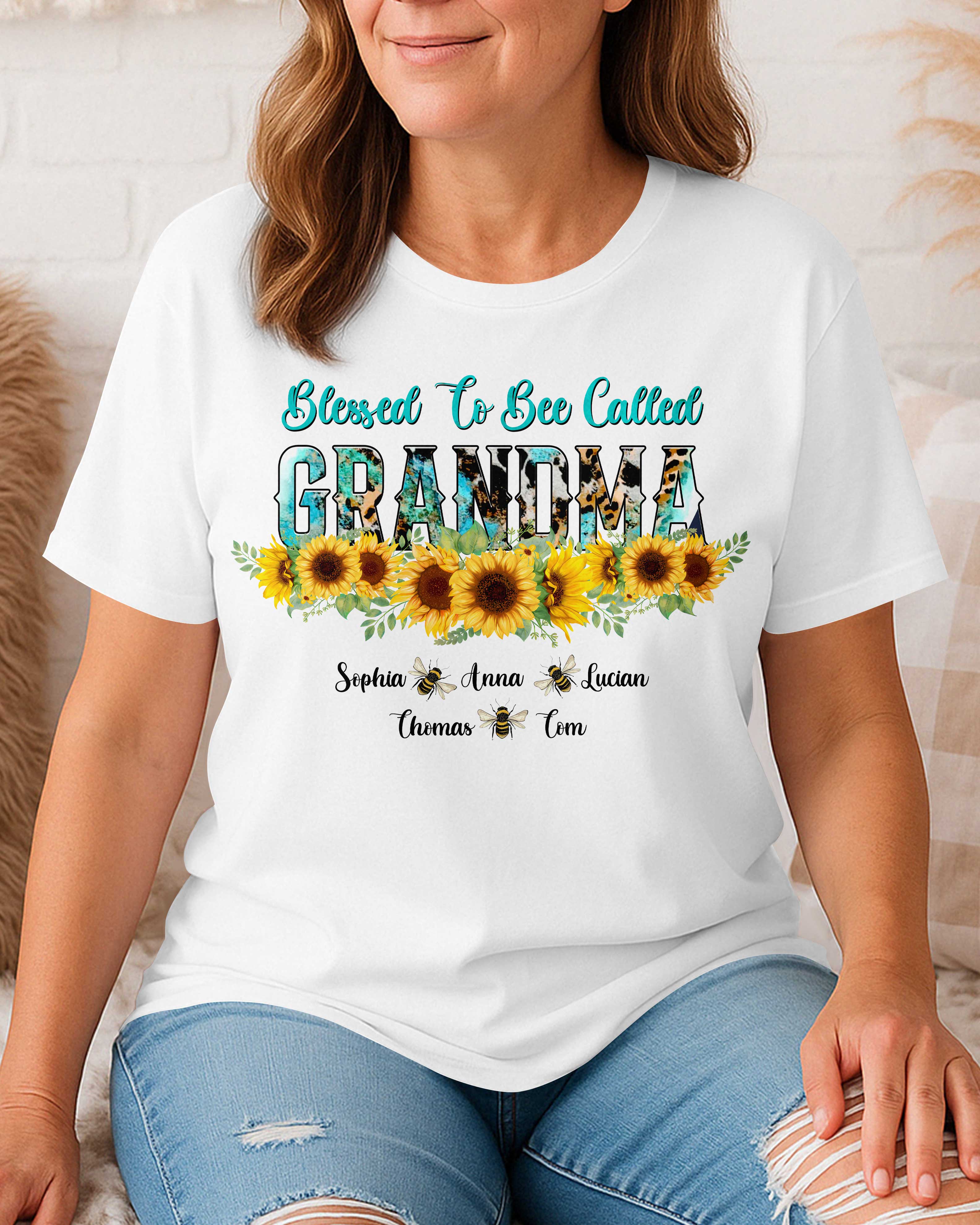Blessed To Bee Called Grandma T-Shirt