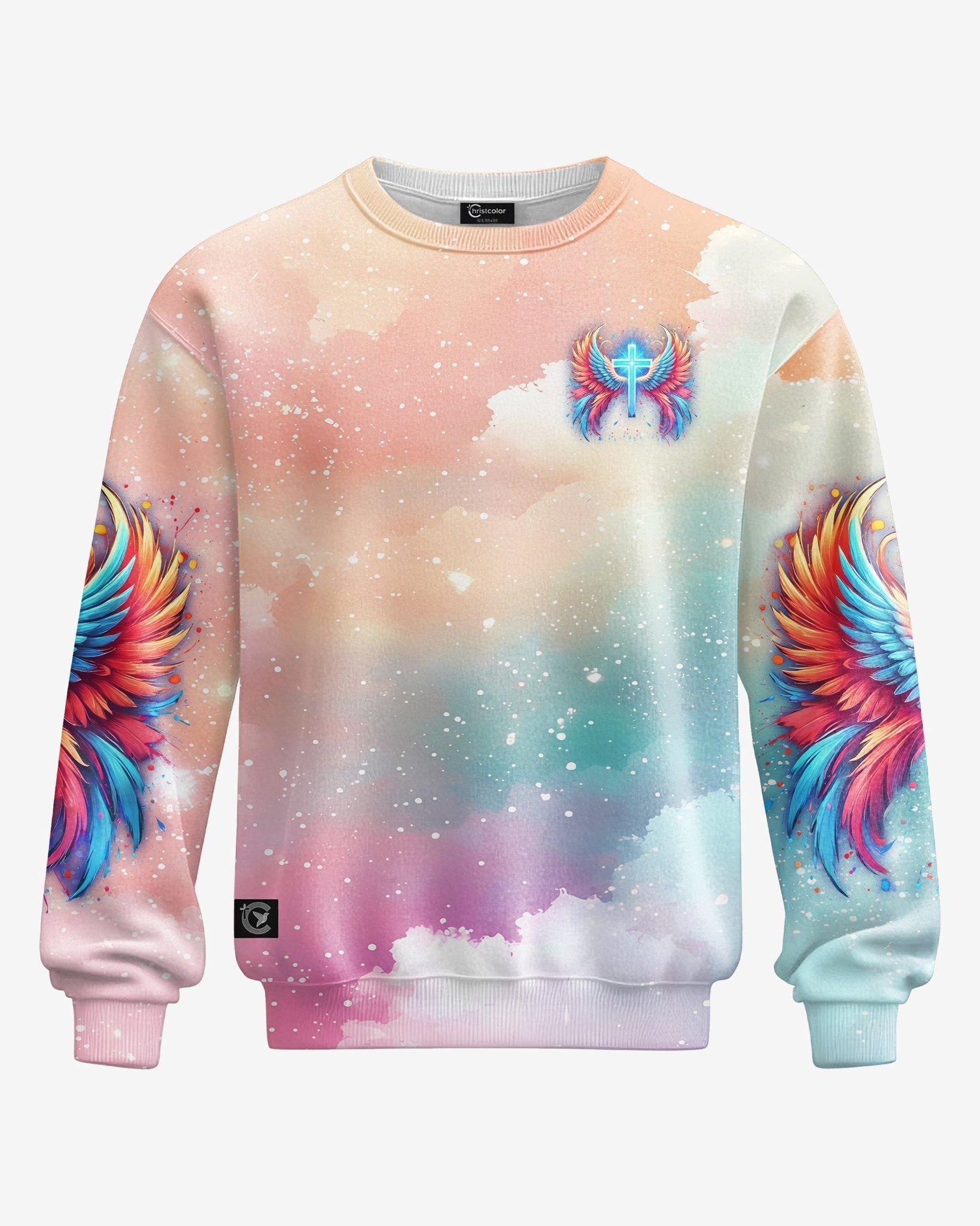 I Can Do All Things Through Christ Who Strengthens Me All Over Print Sweater