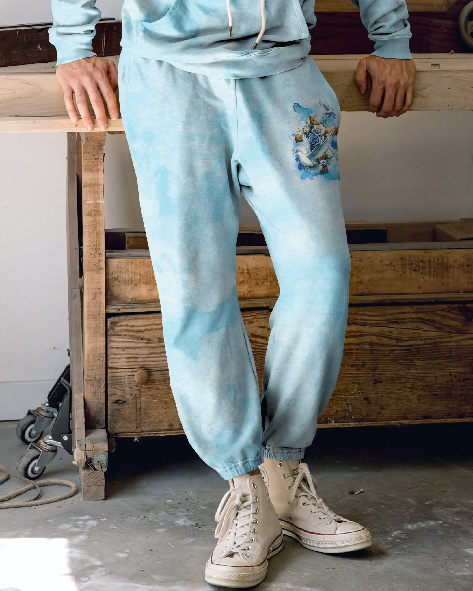 Lord Stood With Me And Gave Me Strength All Over Print Jogger Pants