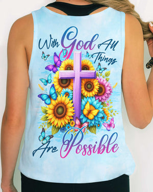 With God All Things Are Possible Shirts