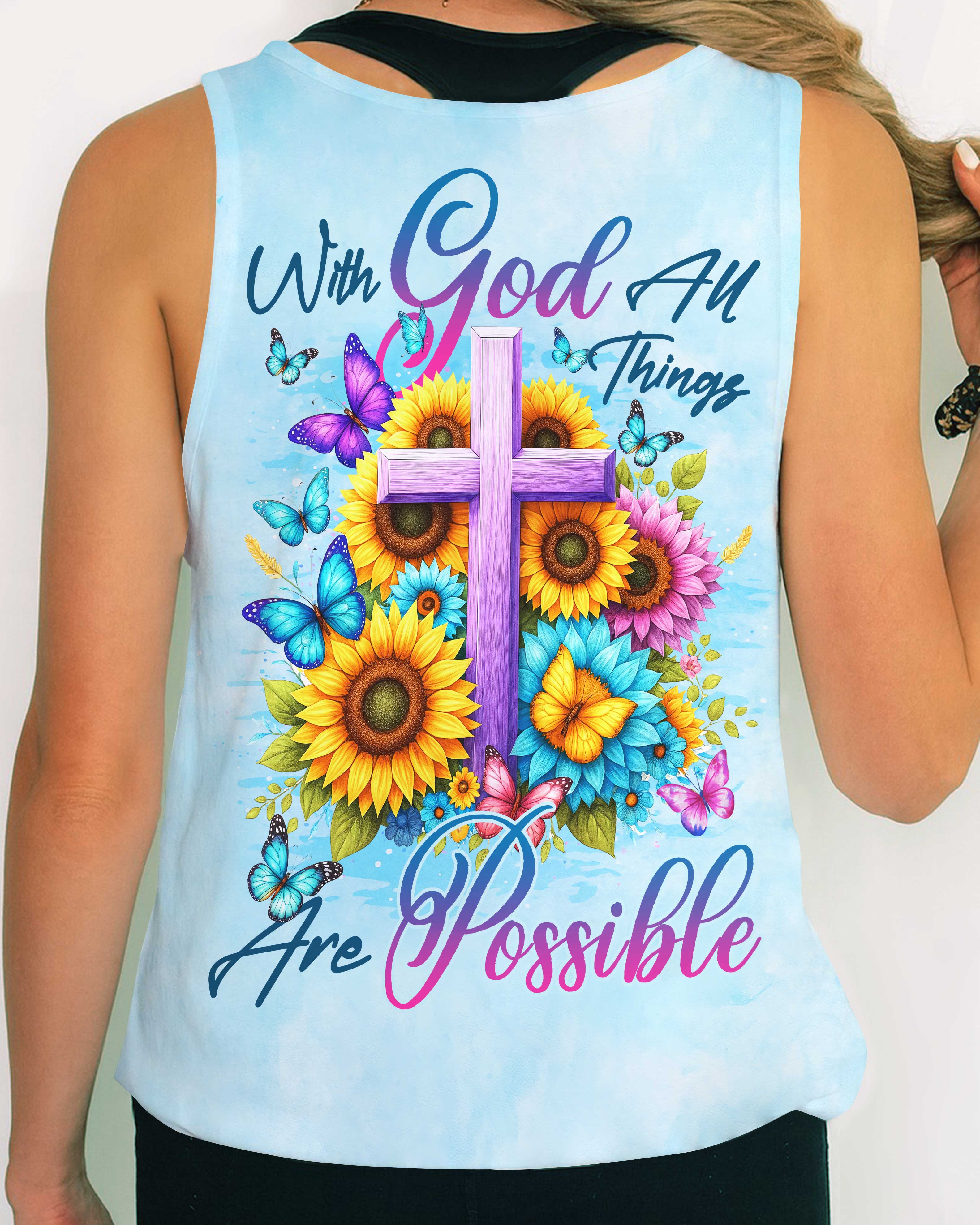 With God All Things Are Possible Shirts