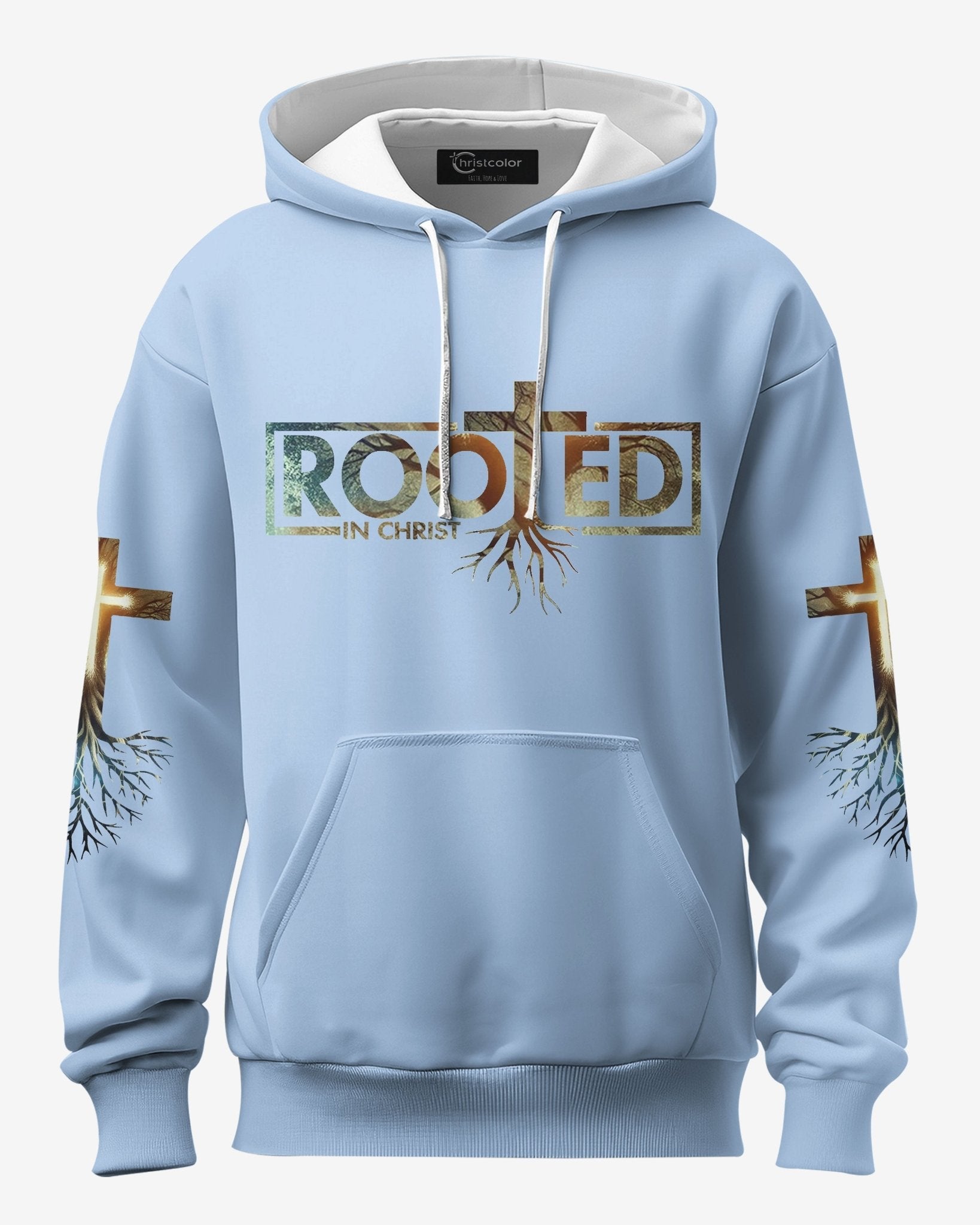 Woman Of Faith Rooted In Christ All Over Print Hoodie