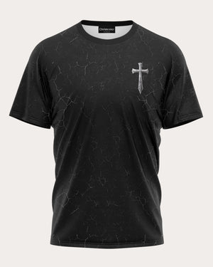 He Who Kneels Before God Can Stand Before Anyone All Over Print T-Shirt