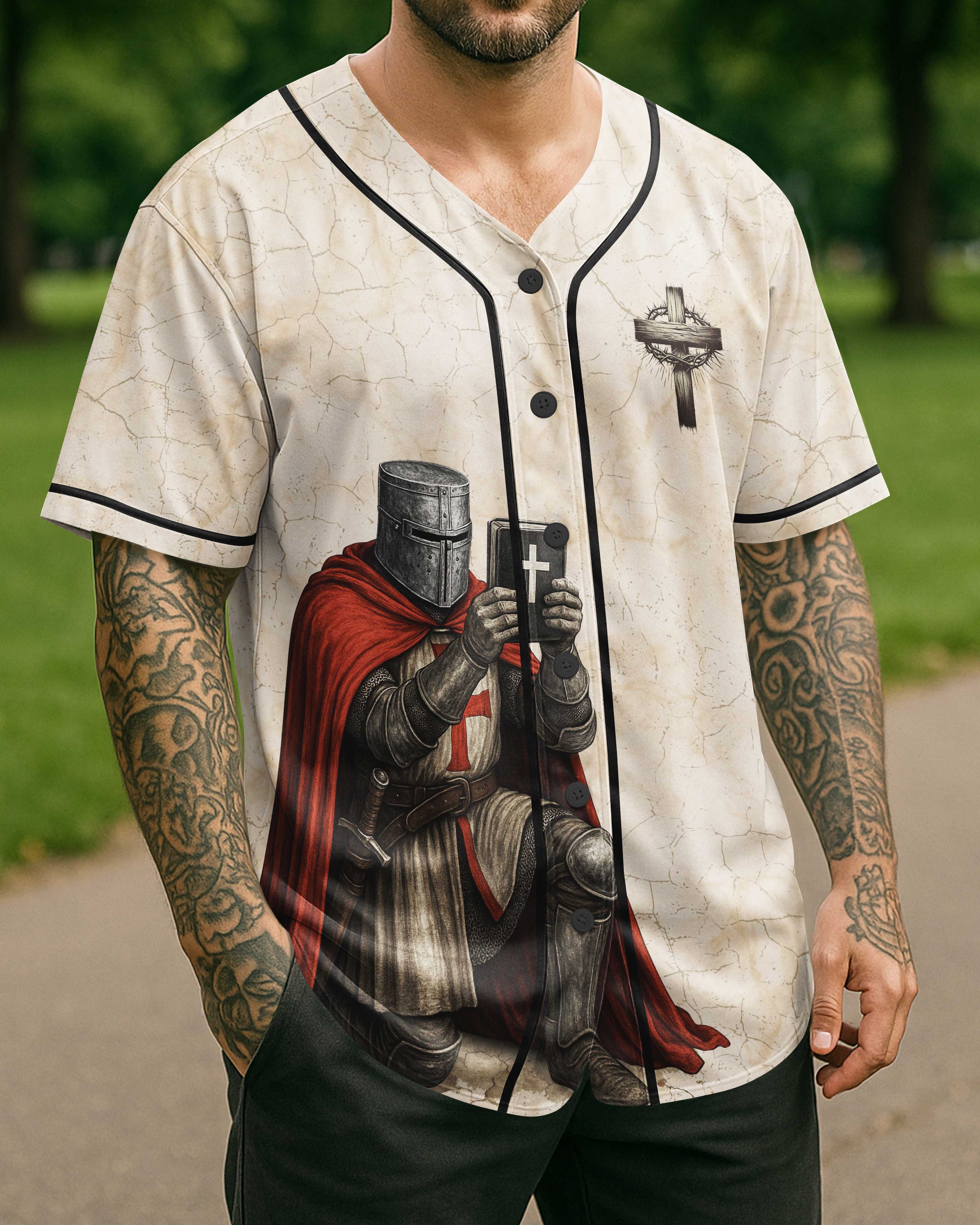 God Is My Strength All Over Print Jersey