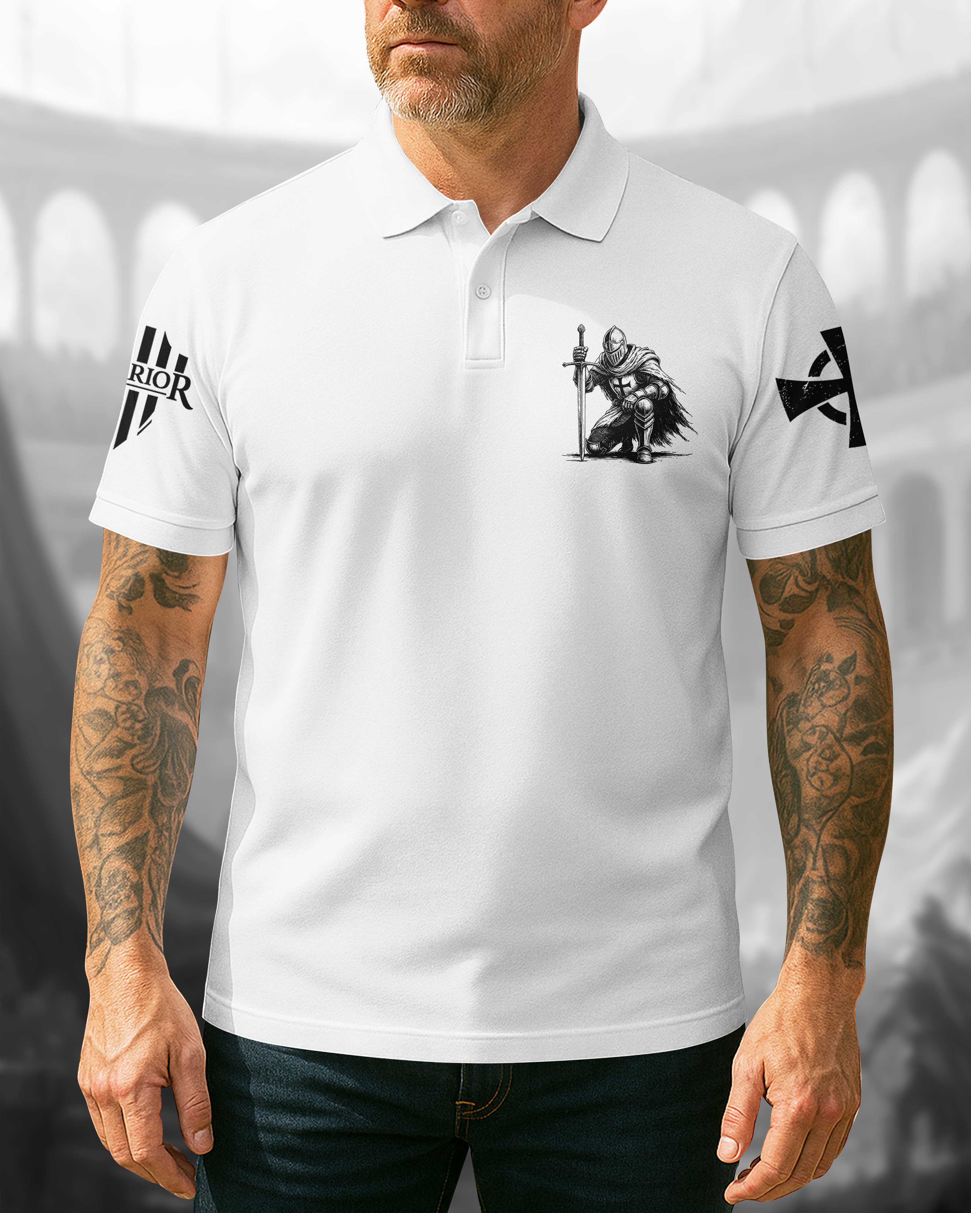 I Kneel For The Cross I Fight For The King Shirt