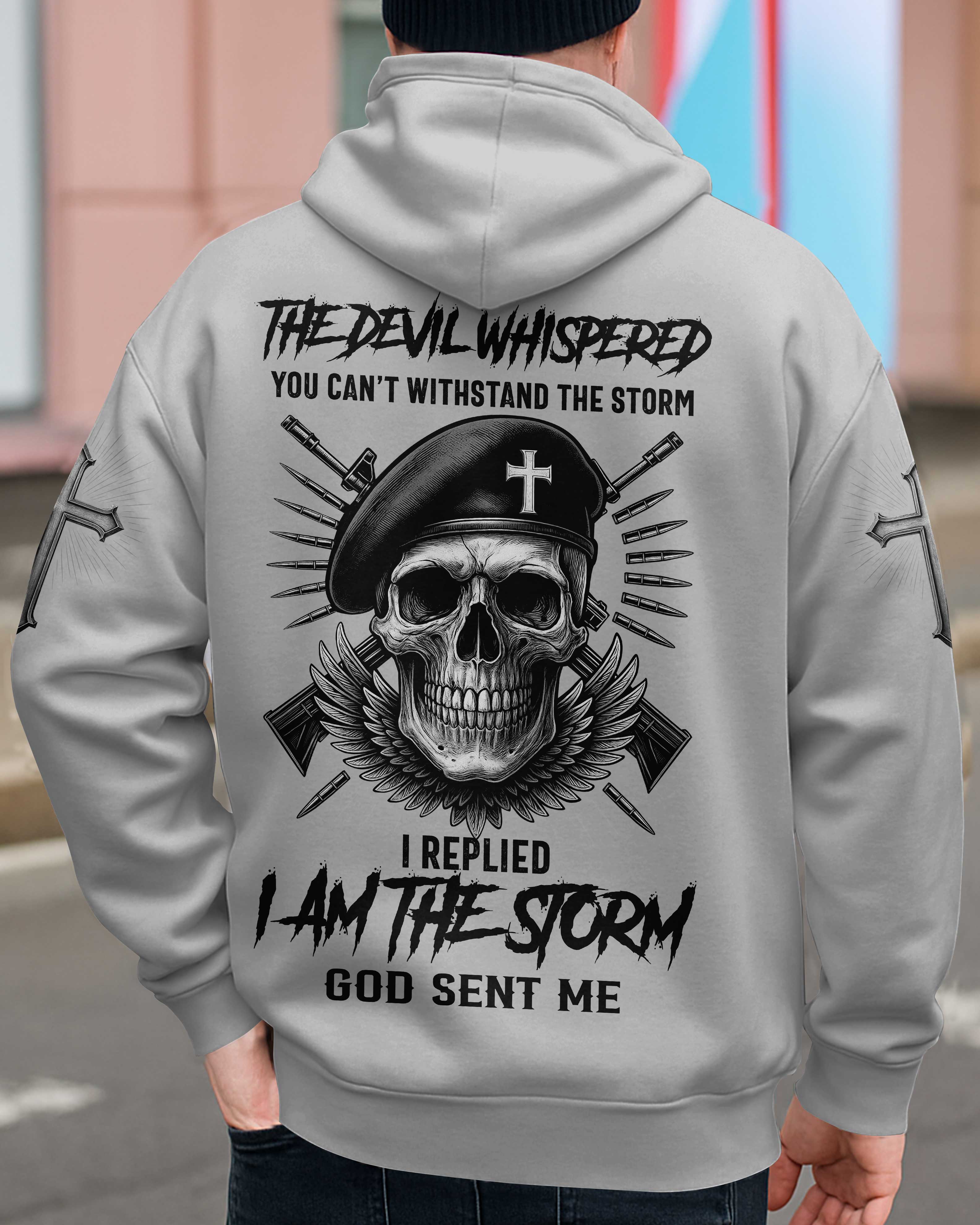 The Devil Whispered You Can't Withstand The Storm Shirt