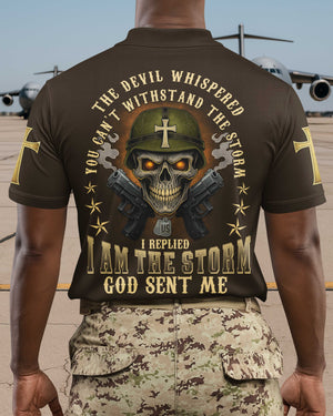 The Devil Whispered You Can't Withstand The Storm Shirt