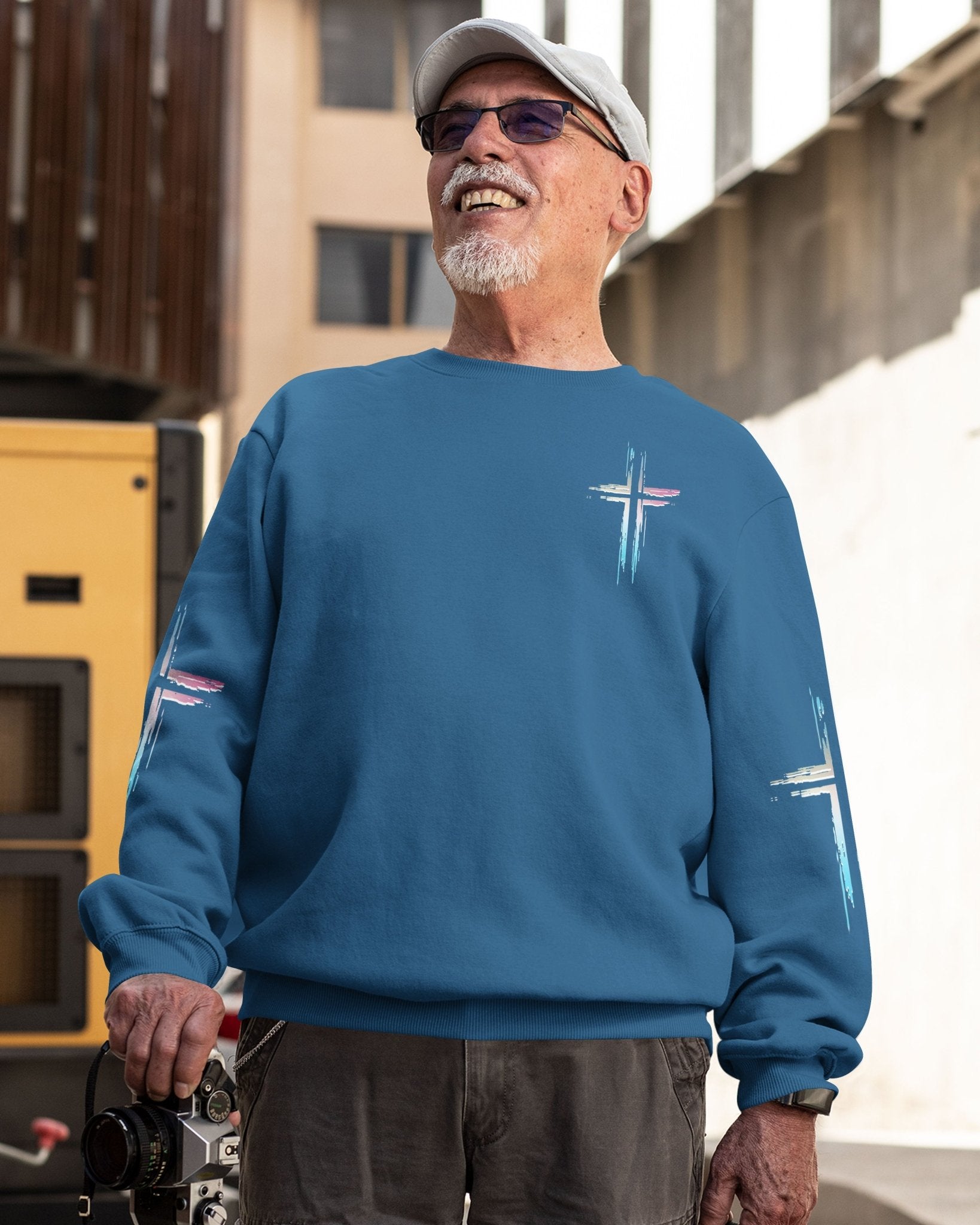 Unchanging In A Changing World All Over Print Sweater