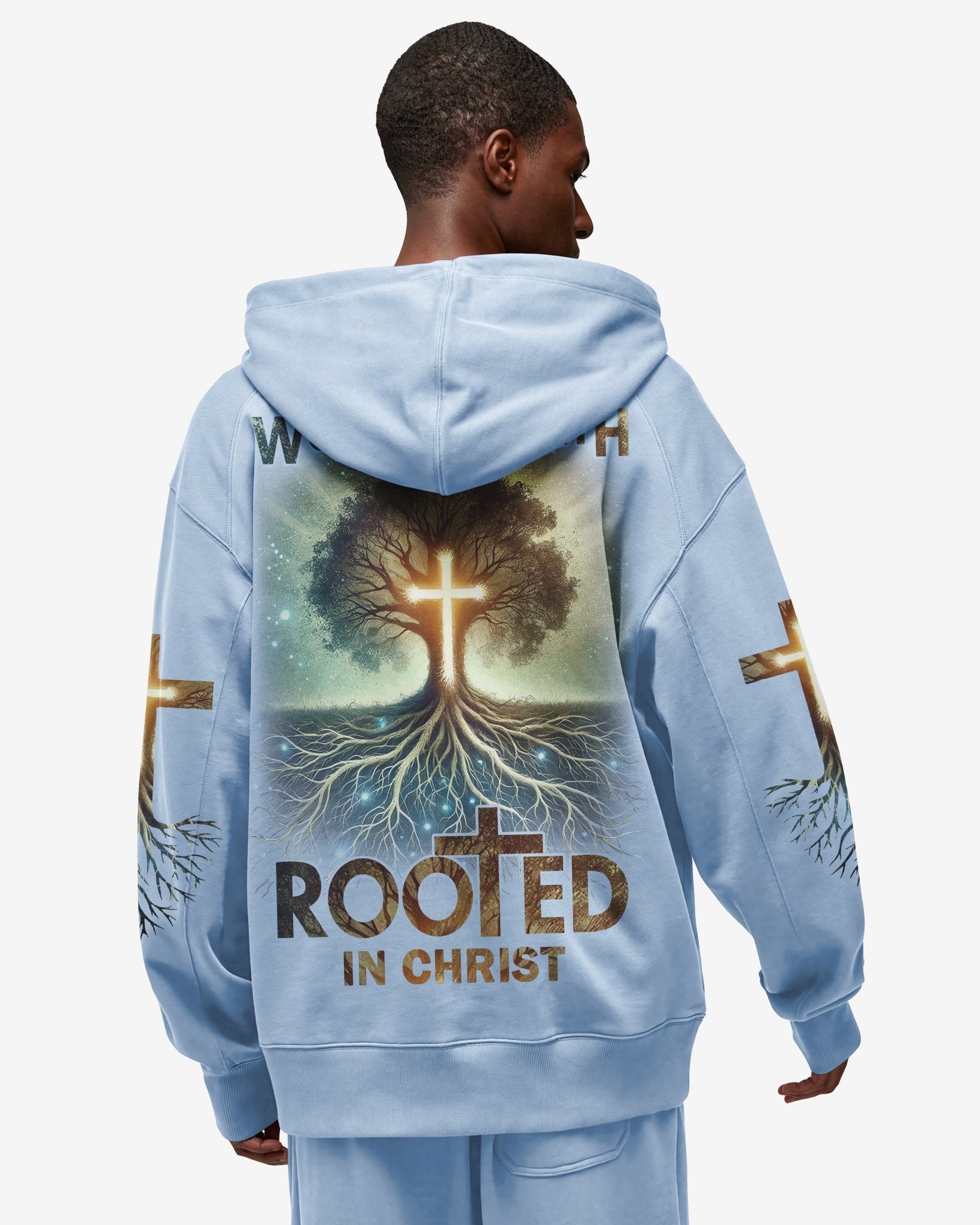Woman Of Faith Rooted In Christ All Over Print Zip Hoodie