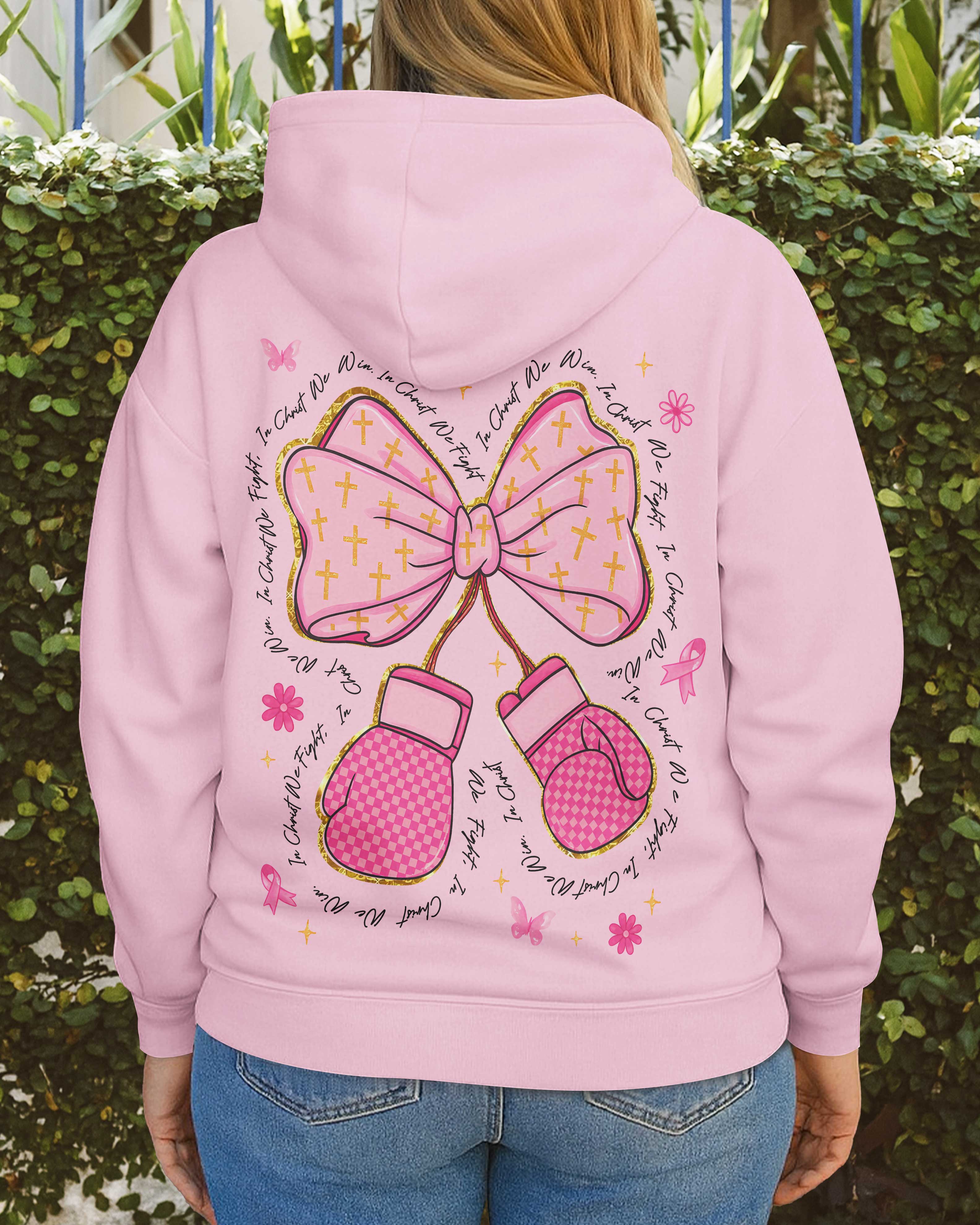 In Christ We Fight In Christ We Win Hoodie