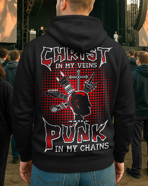 Christ In My Veins Punk In My Chains Shirt