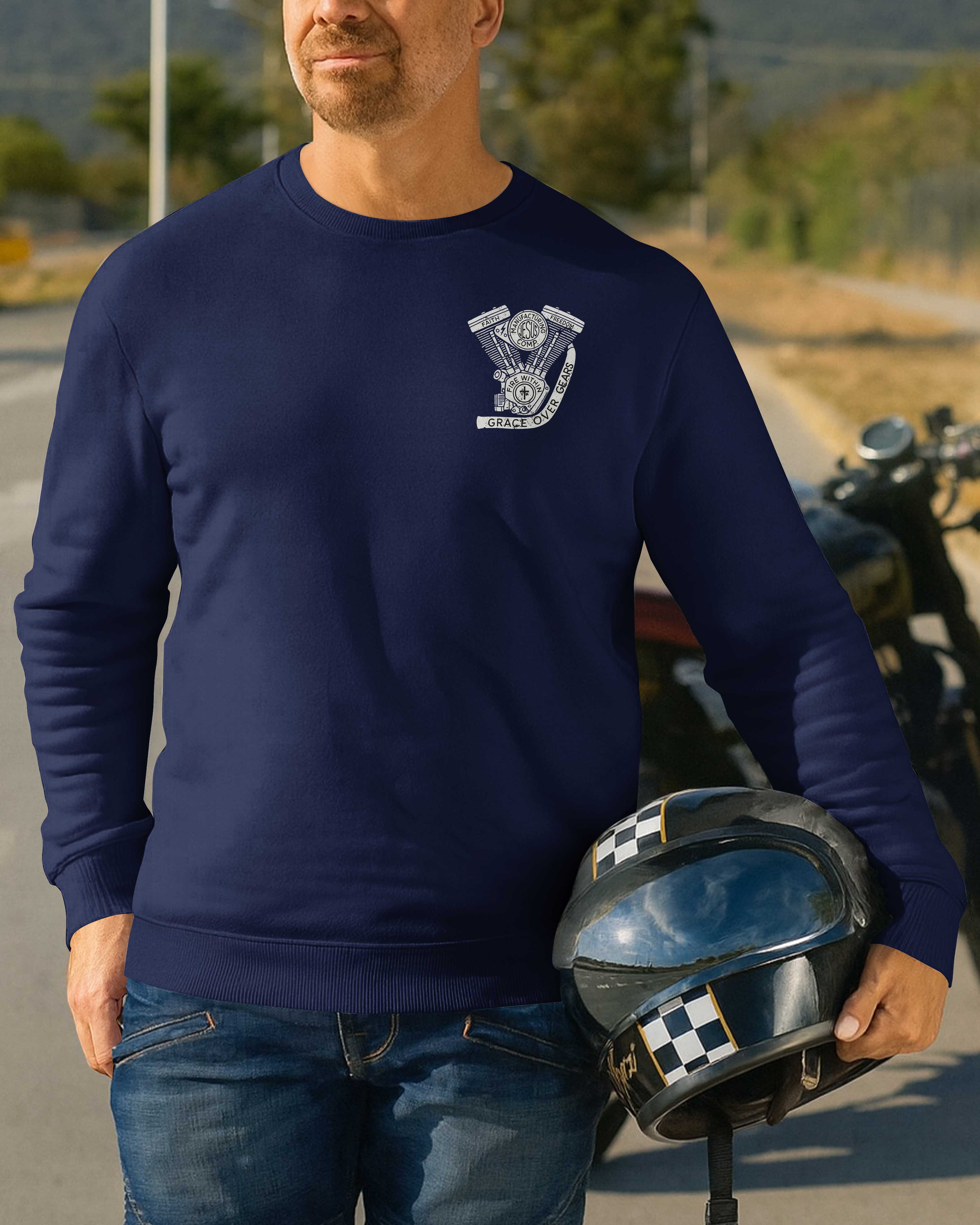 Every Mile A Prayer All Over Print Sweater