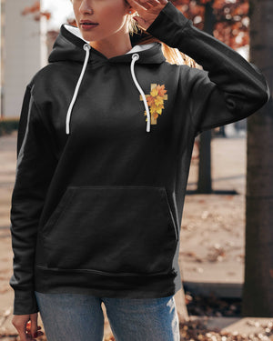 Fall For Jesus He Never Leaves Hoodie