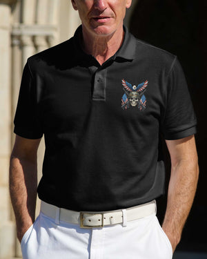 God Created All Men Equally But Only The Finest Are Chosen To Be Veterans All Over Print Polo