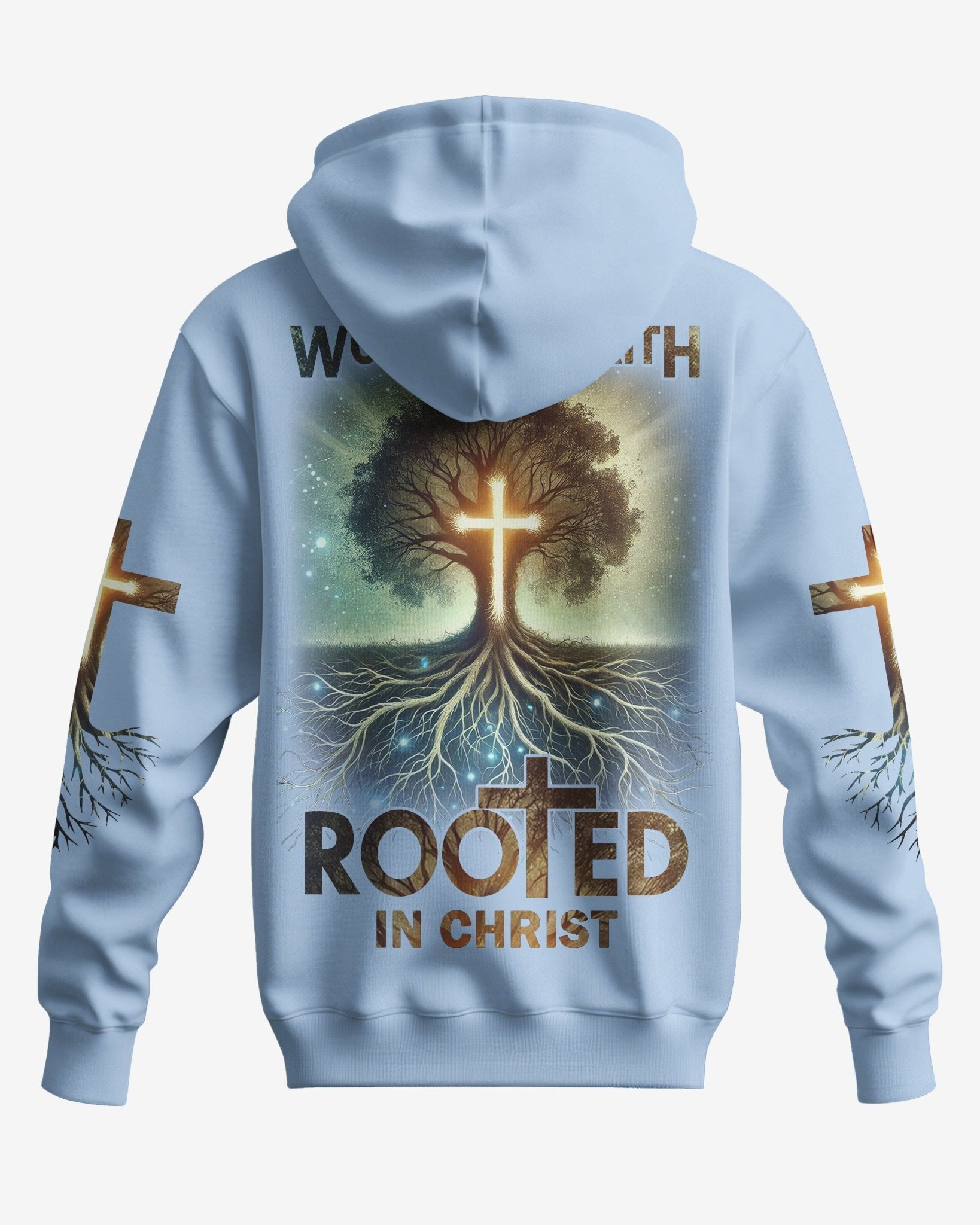 Woman Of Faith Rooted In Christ All Over Print Zip Hoodie