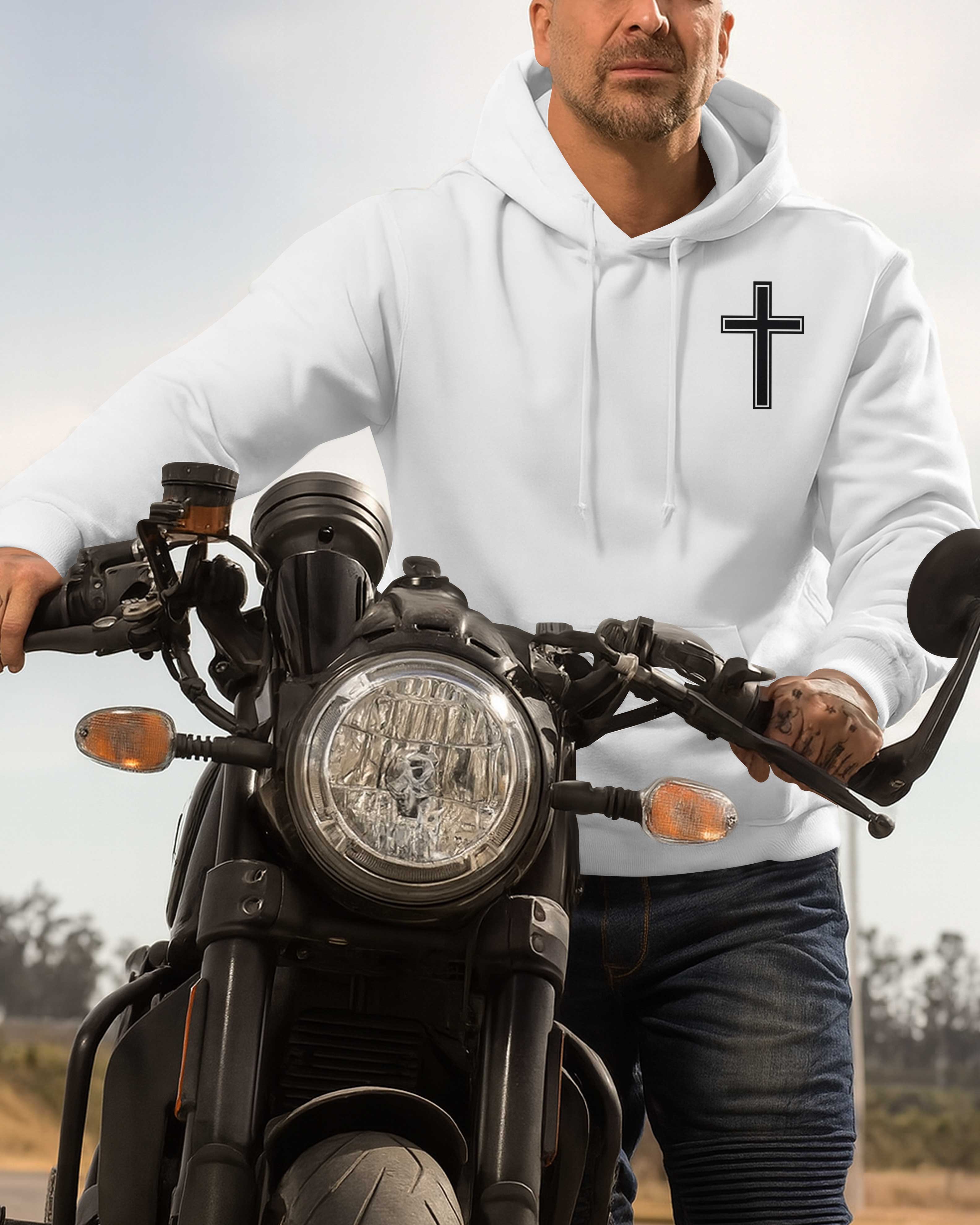 My Faith Is Louder Than My Exhaust All Over Print Hoodie