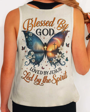 Blessed By God Loved By Jesus Led By The Spirit Shirt