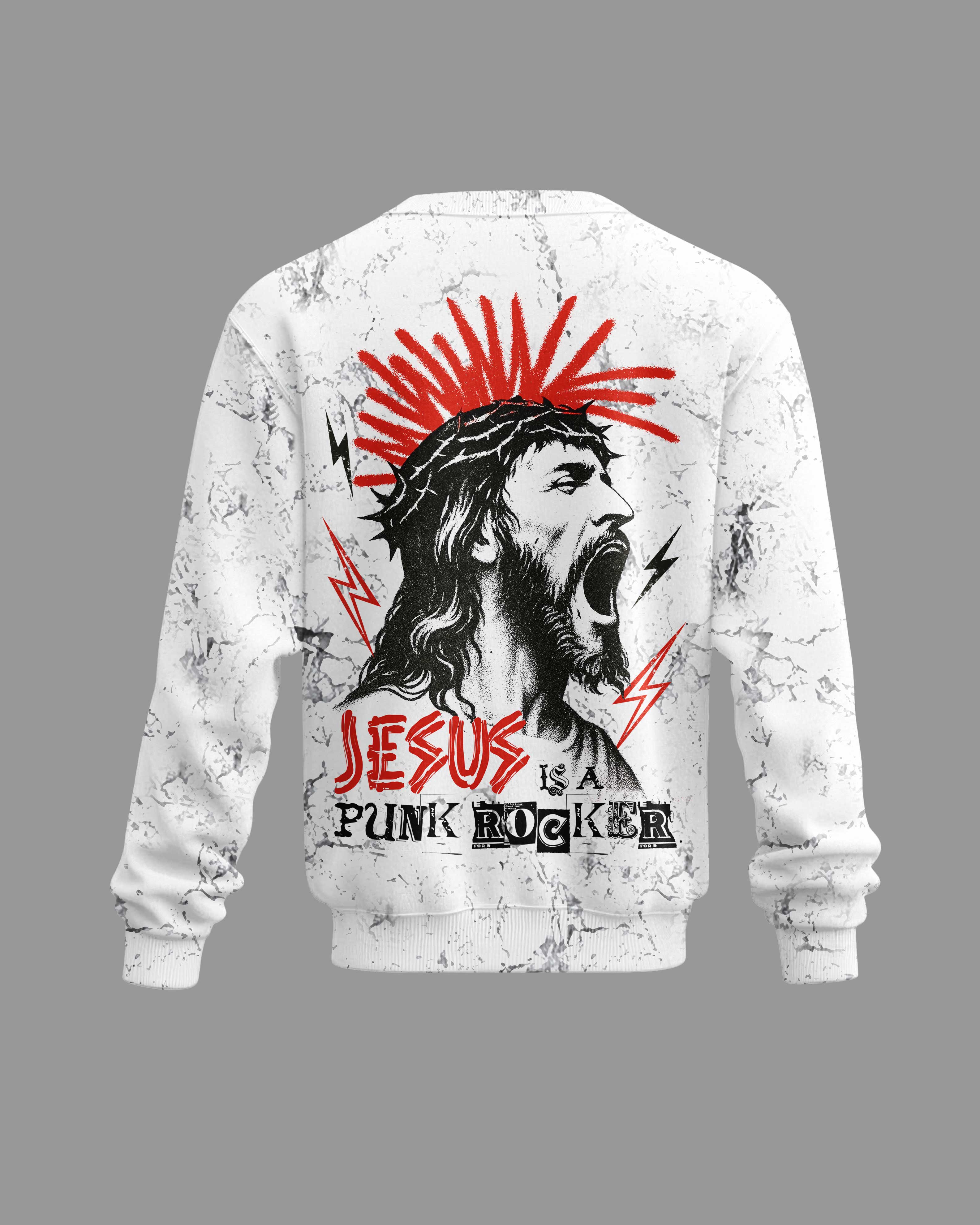 Jesus Is A Punk Rocker Shirt