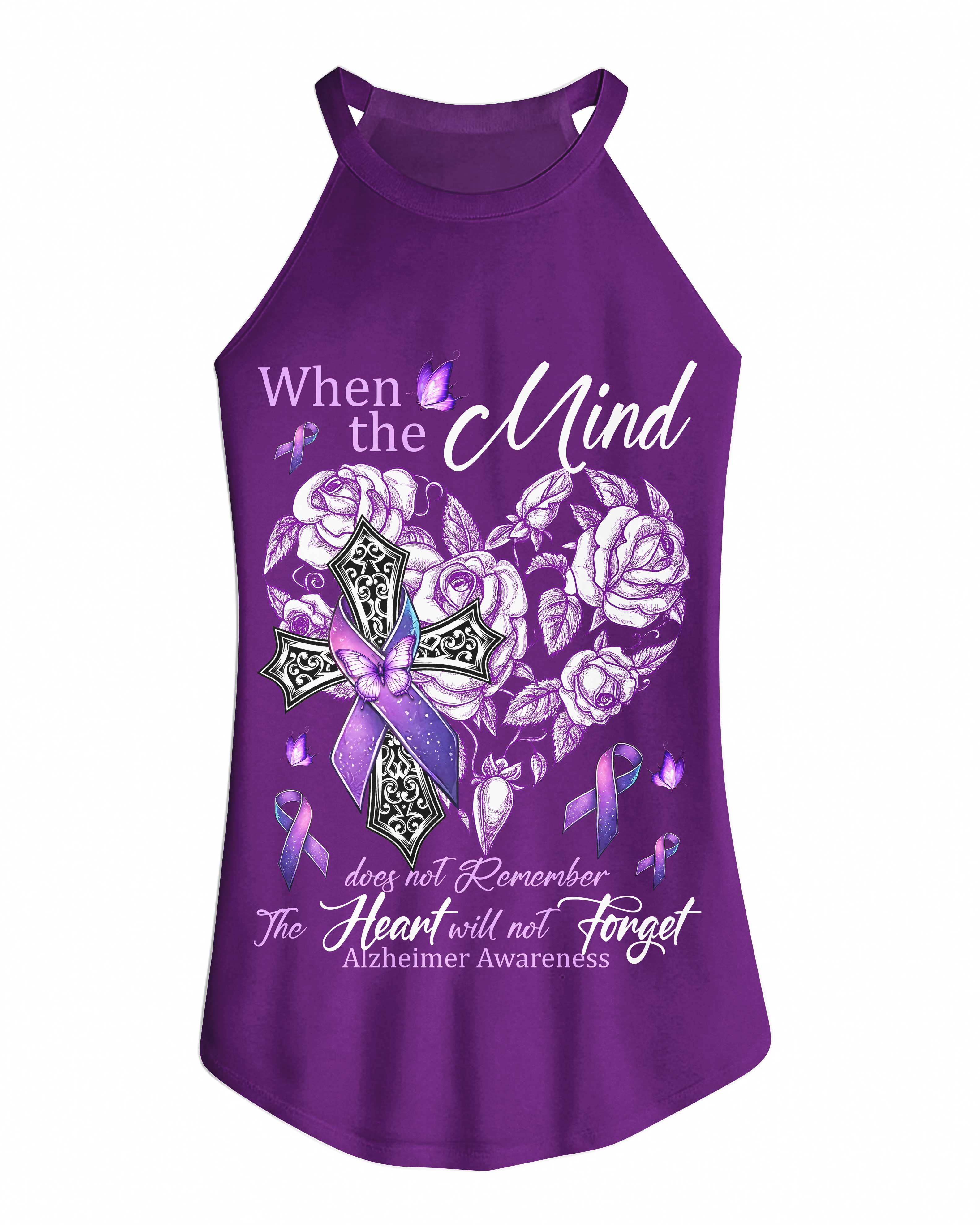 When The Mind Does Not Remember Rocker Tank Top