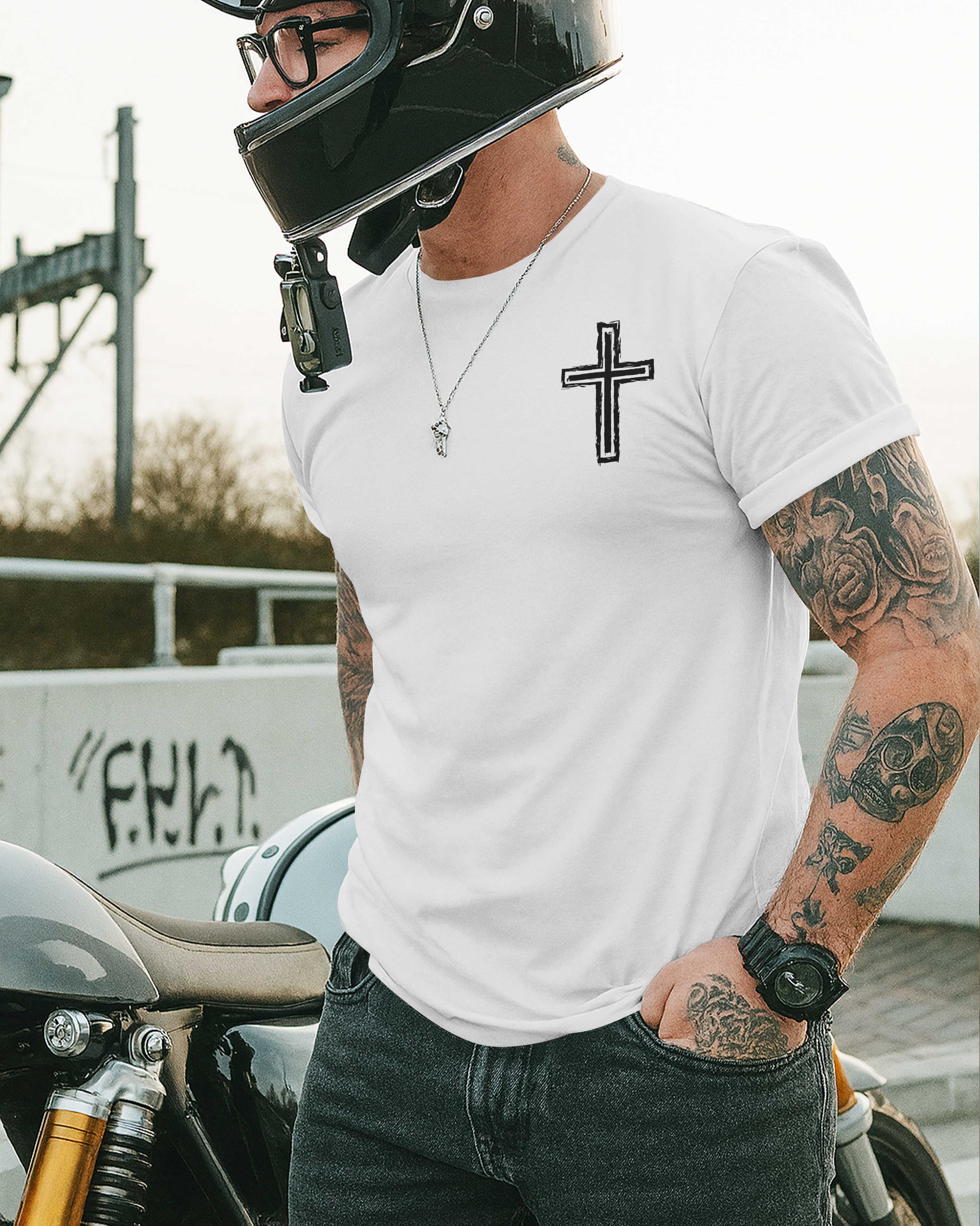 He Died For Our Sins Now He Rides For Our Souls T-Shirt