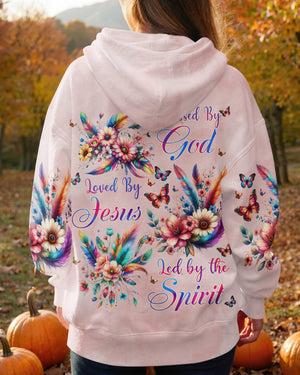 Blessed By God Loved By Jesus Led by the Spirit Shirts