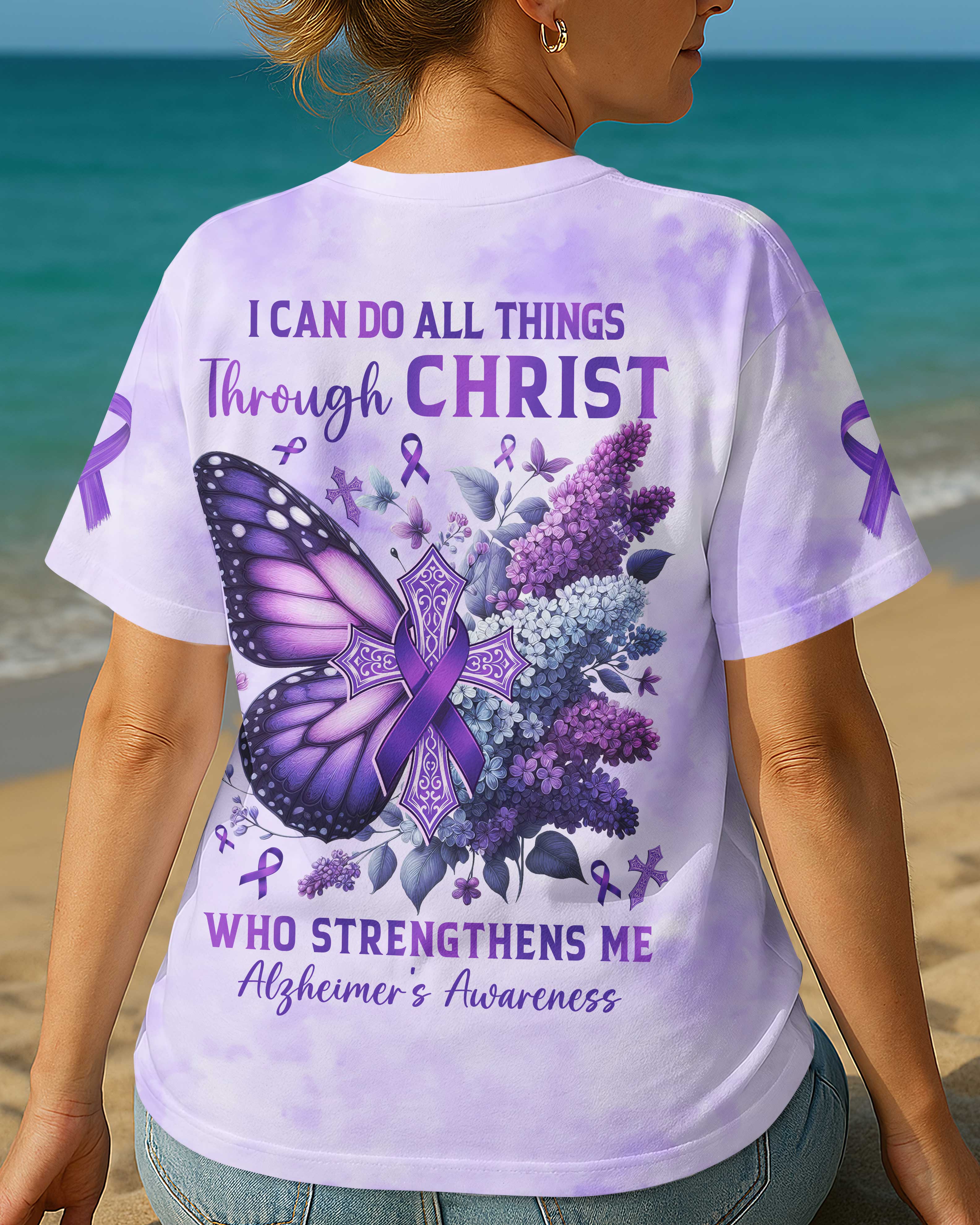 I Can Do All Things Through Christ All Over Print T-Shirt
