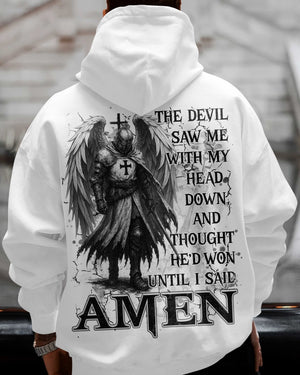 The Devil Saw Me With My Head Down And Thought He'd Won Until I Said Amen Shirts