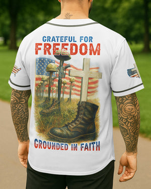 Grateful For Freedom All Over Print Jersey