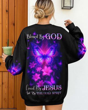 Blessed By God Loved By Jesus Led By The Holy Spirit Shirts