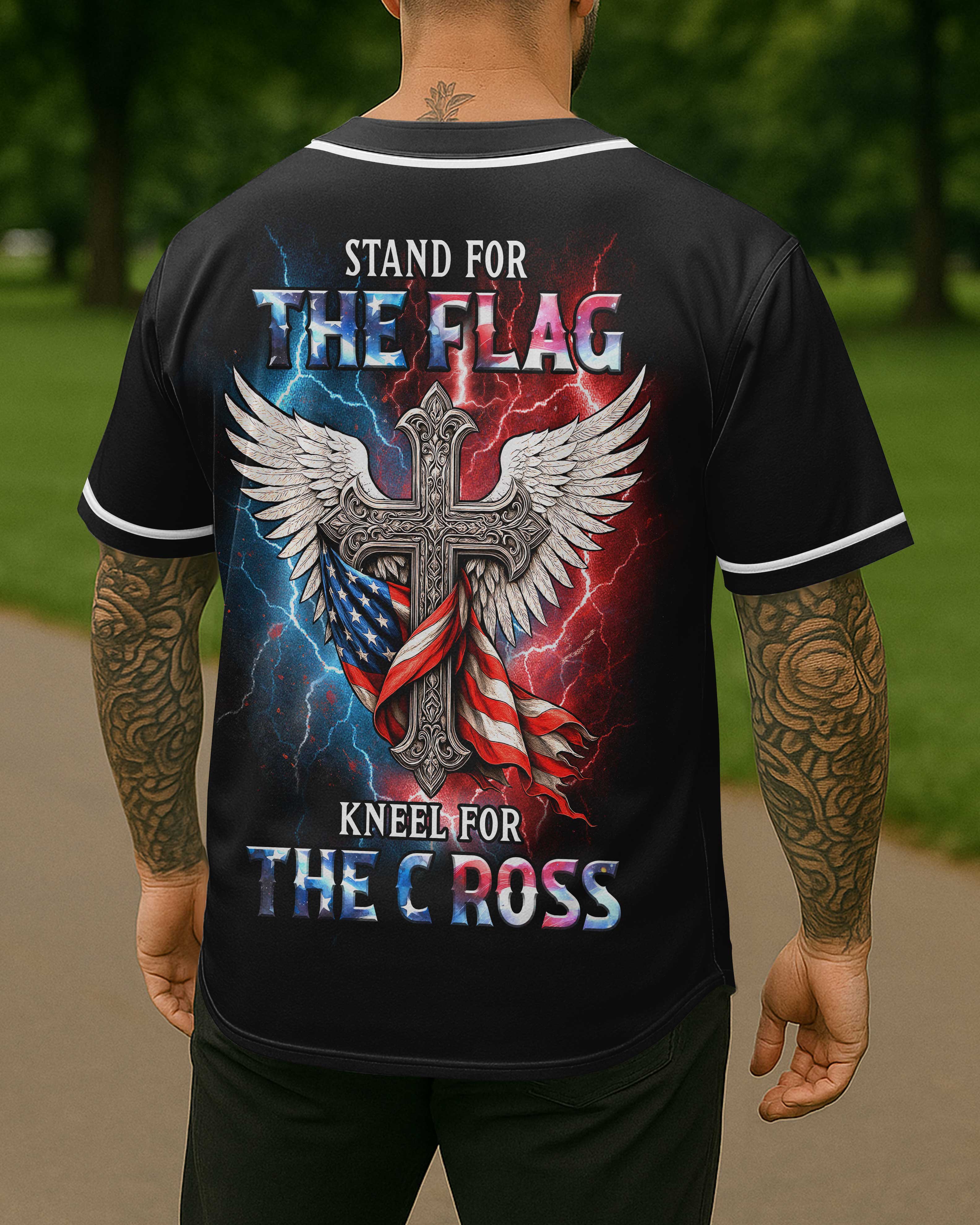 Stand For The Flag All Over Print Jersey