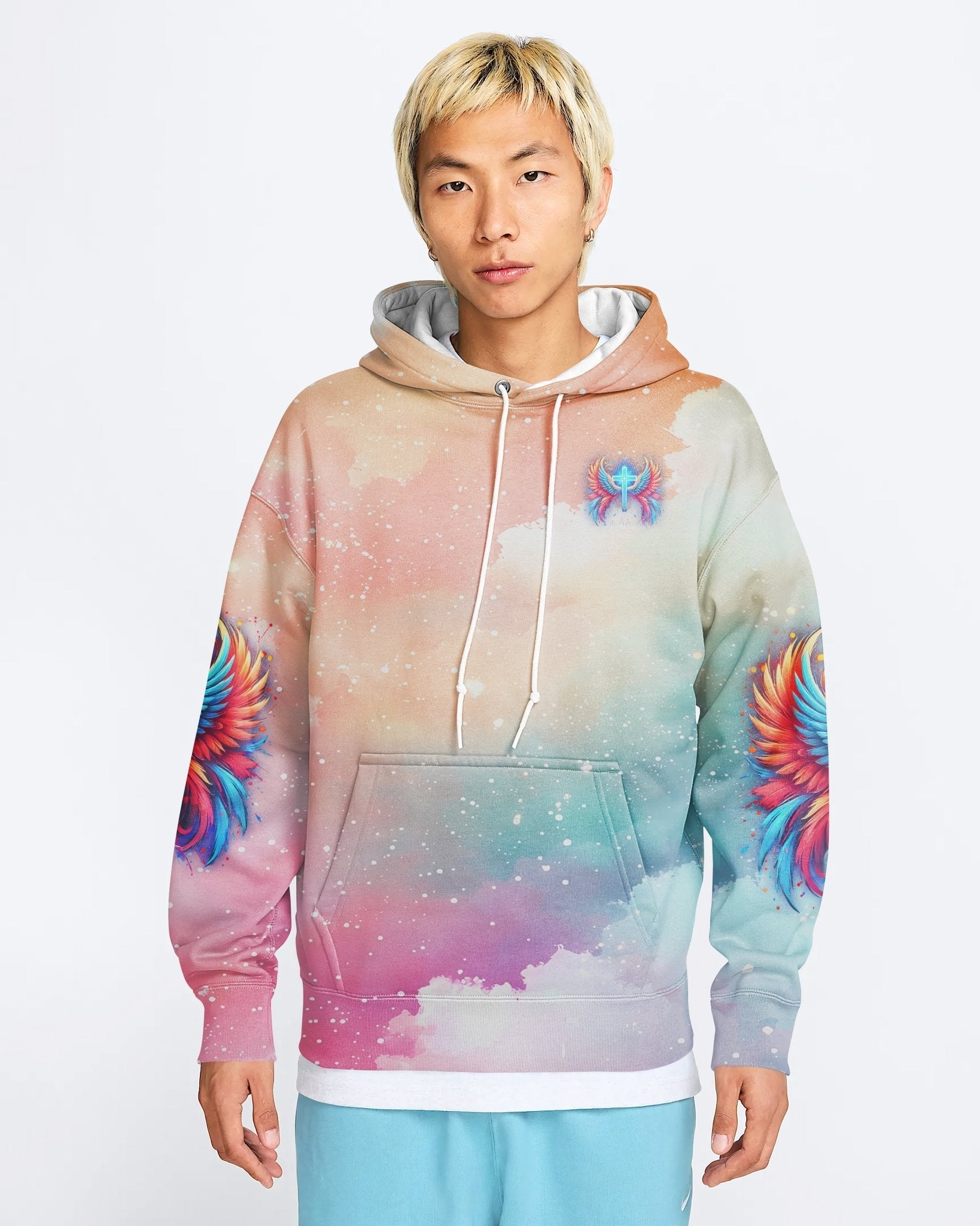 I Can Do All Things Through Christ Who Strengthens Me All Over Print Hoodie