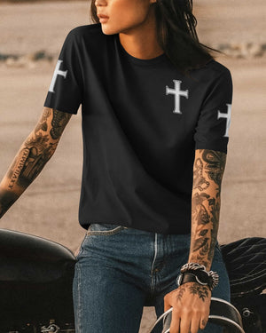 Her Faith Is Louder Than Her Exhaust T-Shirt