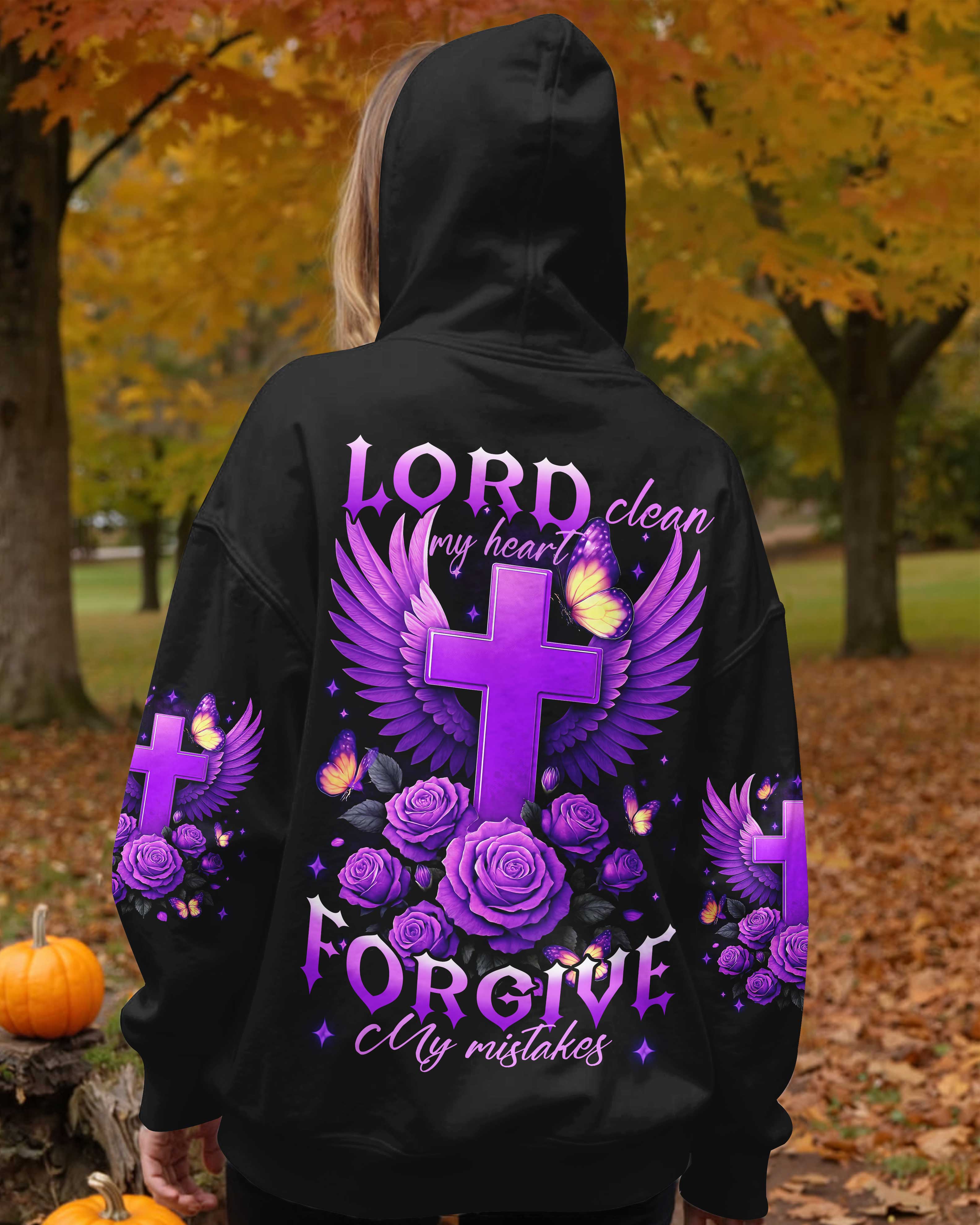 Lord Clean My Heart Forgive My Mistakes Shirts