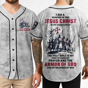 I Am A Warrior Of God Jesus Christ Is My Commander Shirt