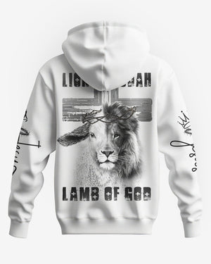 Lion Of Judah Lamb Of God All Over Print Zip Hoodie